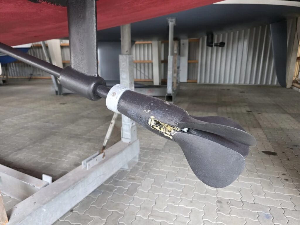 SUNBEAM 39 – Gori-Faltpropeller und Wellenanlage